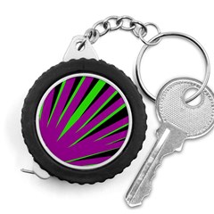 Rays Light Chevron Purple Green Black Measuring Tapes