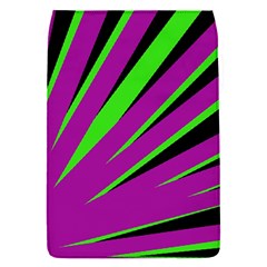 Rays Light Chevron Purple Green Black Flap Covers (s)  by Mariart