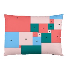 Simple Perfect Squares Squares Order Pillow Case