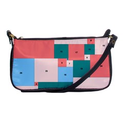 Simple Perfect Squares Squares Order Shoulder Clutch Bags by Mariart