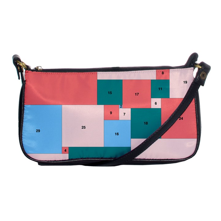 Simple Perfect Squares Squares Order Shoulder Clutch Bags