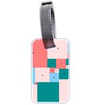 Simple Perfect Squares Squares Order Luggage Tags (Two Sides) Front