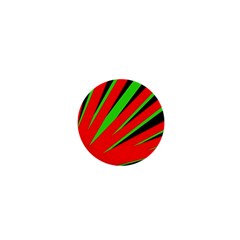 Rays Light Chevron Red Green Black 1  Mini Buttons by Mariart