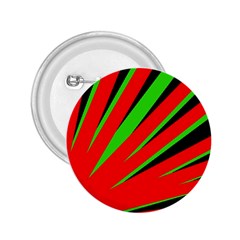 Rays Light Chevron Red Green Black 2 25  Buttons by Mariart