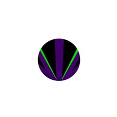 Rays Light Chevron Purple Green Black Line 1  Mini Buttons