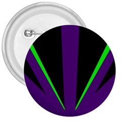 Rays Light Chevron Purple Green Black Line 3  Buttons