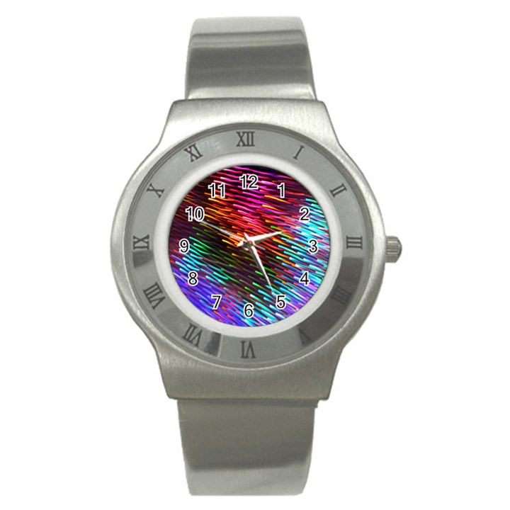 Rainbow Shake Light Line Stainless Steel Watch