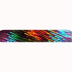 Rainbow Shake Light Line Small Bar Mats by Mariart