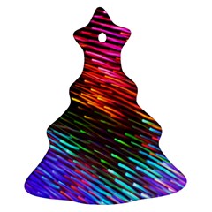 Rainbow Shake Light Line Ornament (christmas Tree)  by Mariart