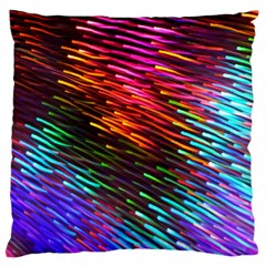 Rainbow Shake Light Line Large Cushion Case (one Side)