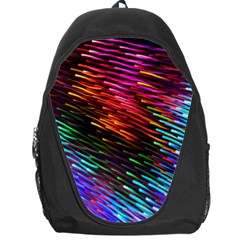 Rainbow Shake Light Line Backpack Bag by Mariart