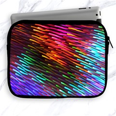 Rainbow Shake Light Line Apple Ipad 2/3/4 Zipper Cases by Mariart