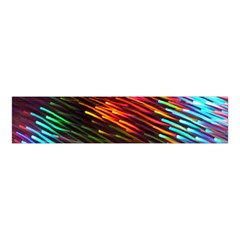 Rainbow Shake Light Line Velvet Scrunchie by Mariart