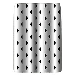 Stripes Line Triangles Vertical Black Flap Covers (s)  by Mariart