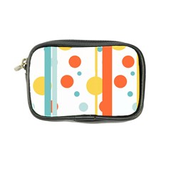 Stripes Dots Line Circle Vertical Yellow Red Blue Polka Coin Purse