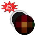 Stripes Plaid Color 1.75  Magnets (100 pack)  Front