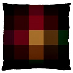 Stripes Plaid Color Standard Flano Cushion Case (one Side) by Mariart