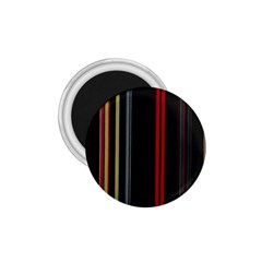 Stripes Line Black Red 1 75  Magnets by Mariart