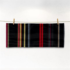 Stripes Line Black Red Cosmetic Storage Cases