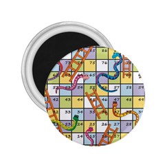 Snakes Ladders Game Board 2 25  Magnets