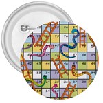 Snakes Ladders Game Board 3  Buttons Front