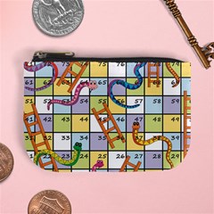 Snakes Ladders Game Board Mini Coin Purses by Mariart