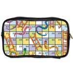 Snakes Ladders Game Board Toiletries Bags 2-Side Front