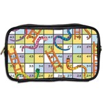 Snakes Ladders Game Board Toiletries Bags 2-Side Back