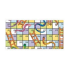 Snakes Ladders Game Board Yoga Headband by Mariart