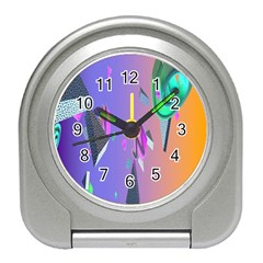 Triangle Wave Rainbow Travel Alarm Clocks