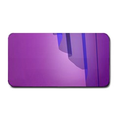 Verre Bleu Wave Chevron Waves Purple Medium Bar Mats