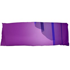 Verre Bleu Wave Chevron Waves Purple Body Pillow Case Dakimakura (two Sides) by Mariart