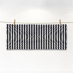 Vertical Lines Waves Wave Chevron Small Black Cosmetic Storage Cases