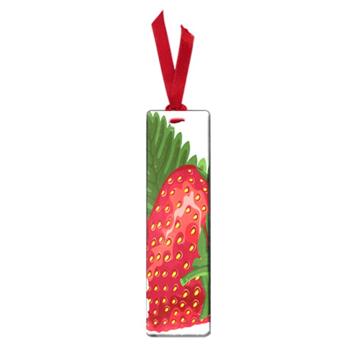 Strawberry Red Seed Leaf Green Small Book Marks