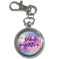 You Matter Purple Blue Triangle Vintage Waves Behance Feelings Beauty Key Chain Watches