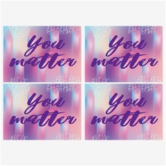 You Matter Purple Blue Triangle Vintage Waves Behance Feelings Beauty Belt Buckles by Mariart