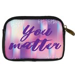 You Matter Purple Blue Triangle Vintage Waves Behance Feelings Beauty Digital Camera Cases Back