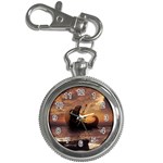 Steampunk Fractalscape, A Ship For All Destinations Key Chain Watches Front