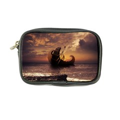 Steampunk Fractalscape, A Ship For All Destinations Coin Purse by jayaprime