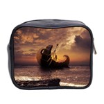 Steampunk Fractalscape, A Ship For All Destinations Mini Toiletries Bag 2-Side Back