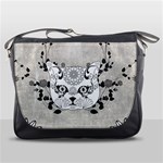 Wonderful Sugar Cat Skull Messenger Bags Front