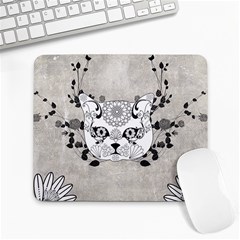 Wonderful Sugar Cat Skull Large Mousepads by FantasyWorld7