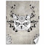 Wonderful Sugar Cat Skull Canvas 36  x 48   35.26 x46.15  Canvas - 1