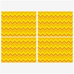 zigzag (Orange and yellow) Belt Buckles Front