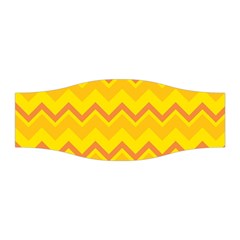 Zigzag (orange And Yellow) Stretchable Headband by berwies