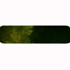 Beautiful Fractal Pines In The Misty Spring Night Large Bar Mats by jayaprime