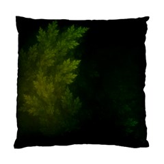 Beautiful Fractal Pines In The Misty Spring Night Standard Cushion Case (one Side) by jayaprime