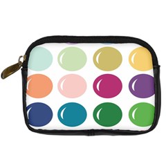 Brights Pastels Bubble Balloon Color Rainbow Digital Camera Cases by Mariart