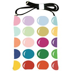 Brights Pastels Bubble Balloon Color Rainbow Shoulder Sling Bags