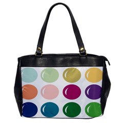 Brights Pastels Bubble Balloon Color Rainbow Office Handbags by Mariart